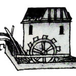 Dessin moulin à eau